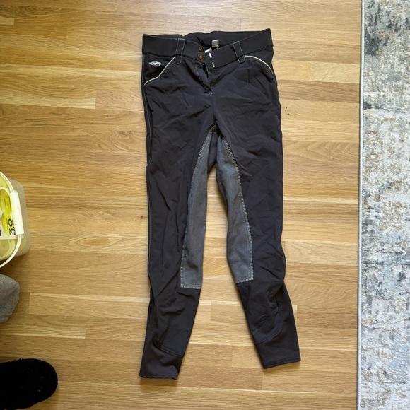Piper by smartpak full seat suede breeches - Picture 2 of 7